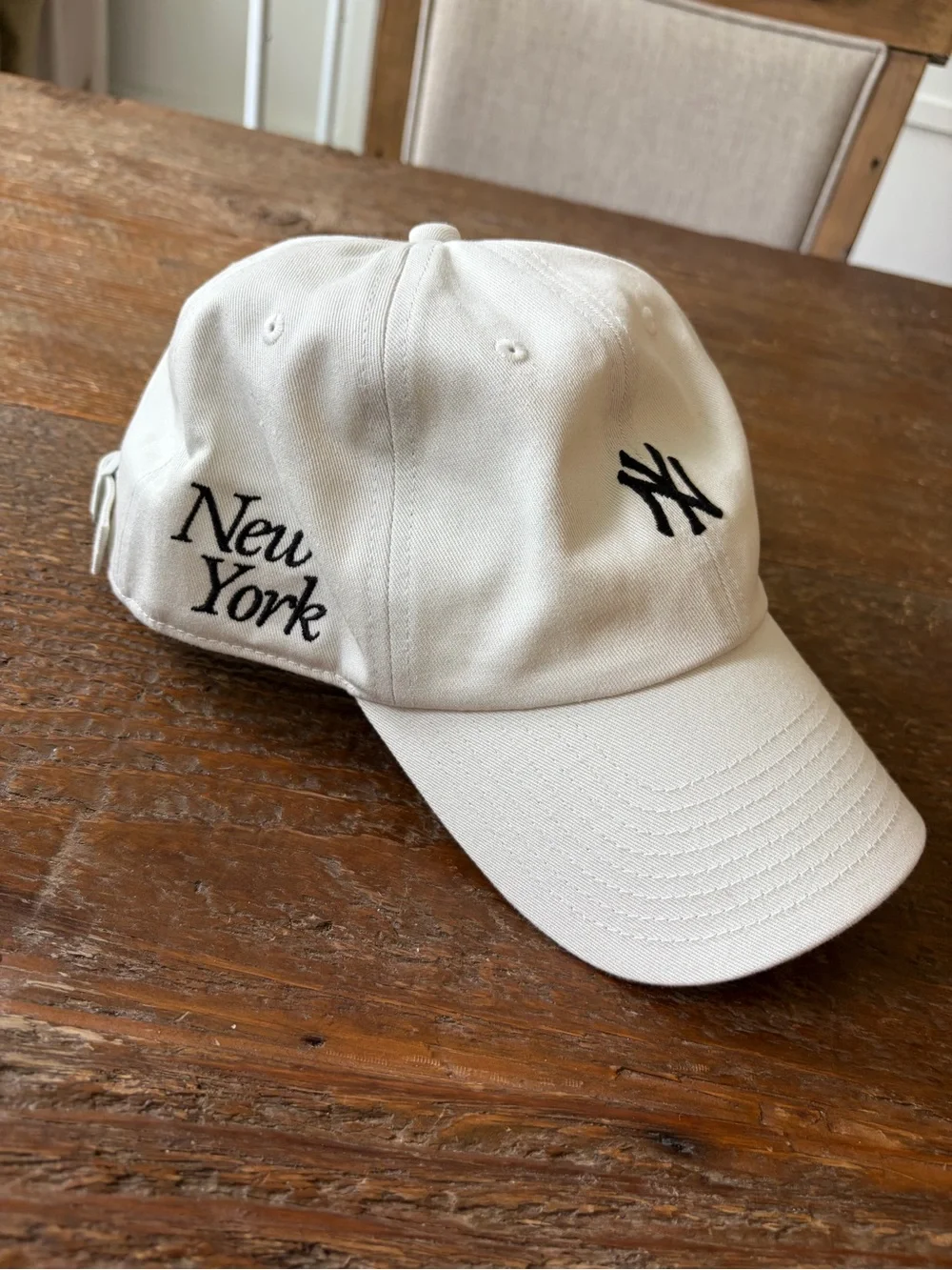 UNISEX New York Baseball Cap with NAVY Embroidery